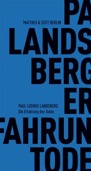 Cover von Die Erfahrung des Todes