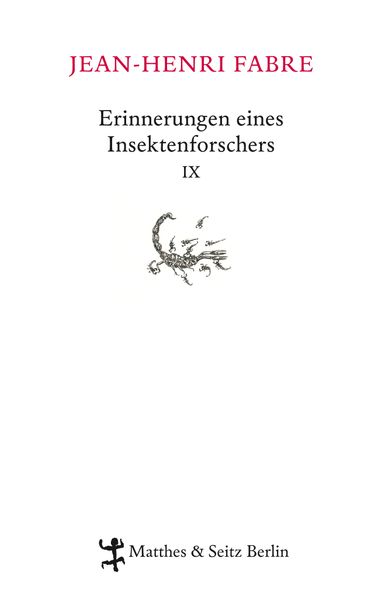 Cover von Erinnerungen eines Insektenforschers IX