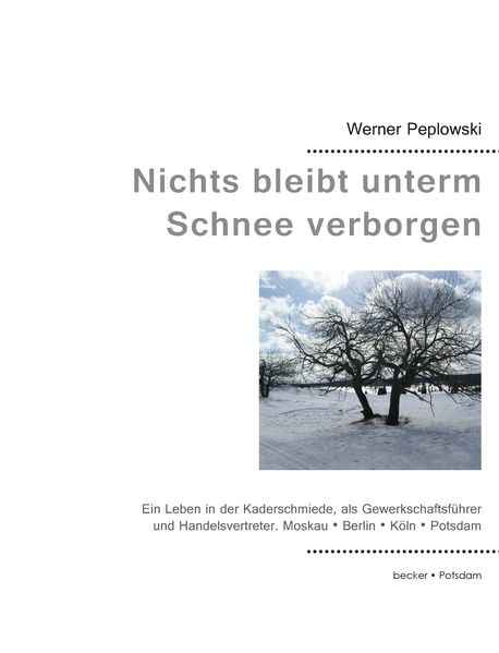 Cover von Nichts bleibt unterm Schnee verborgen
