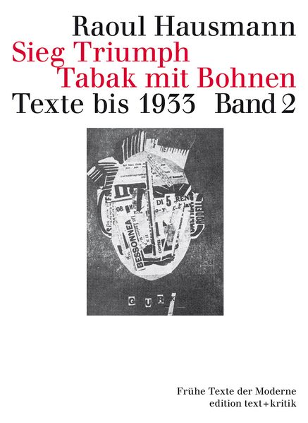 Cover von Sieg Triumph Tabak mit Bohnen. Texte bis 1933