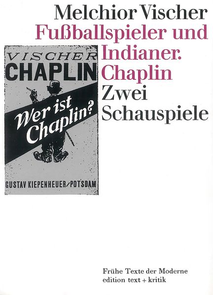 Cover von Fußballspieler und Indianer. Chaplin
