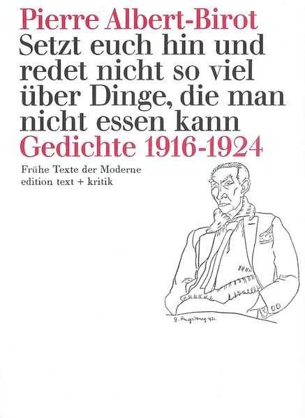 Cover von Setzt euch hin und redet nicht so viel über Dinge, die man nicht essen kann