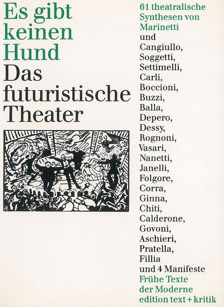 Cover von Es gibt keinen Hund. Das Futuristische Theater