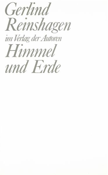 Cover von Himmel und Erde