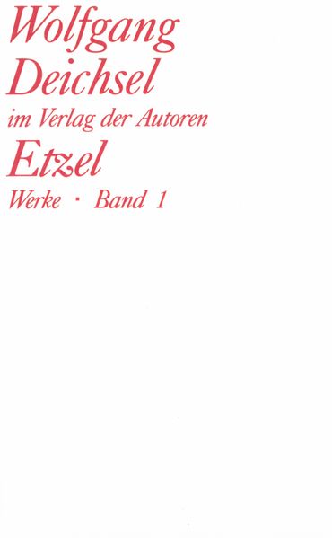 Cover von Werke / Etzel