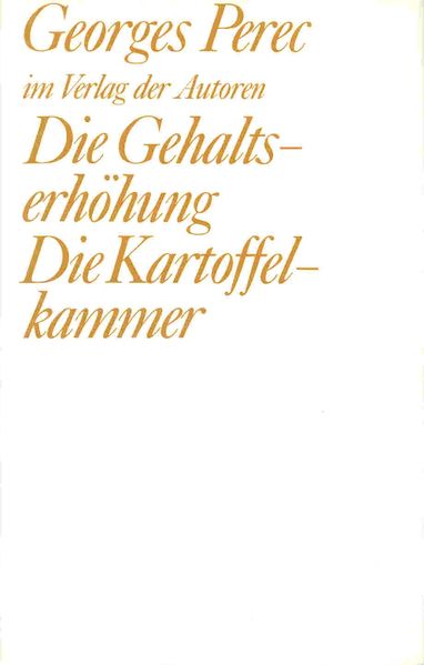 Cover von Die Gehaltserhöhung /Die Kartoffelkammer