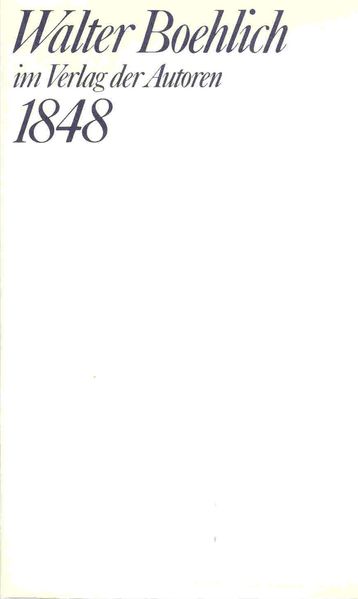 Cover von 1848