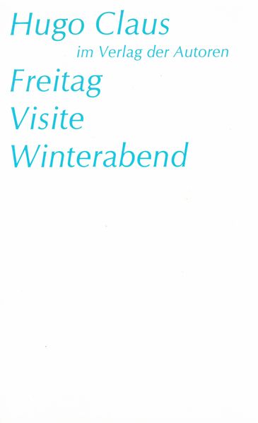 Cover von Freitag /Visite /Winterabend