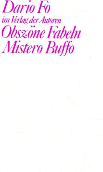 Cover von Mistero Buffo / Obszöne Fabeln
