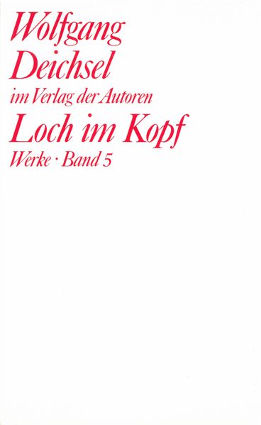 Cover von Werke / Loch im Kopf
