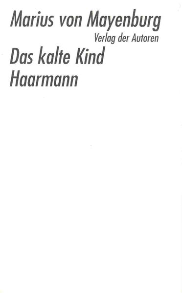Cover von Das kalte Kind /Haarmann
