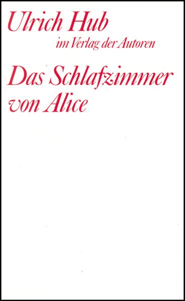 Cover von Das Schlafzimmer von Alice