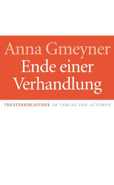 Cover von Ende einer Verhandlung