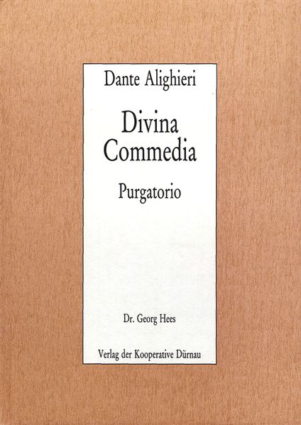 Cover von Divina Commedia / Divina Commedia Purgatorio