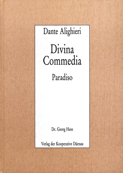 Cover von Divina Commedia / Divina Commedia Paradiso