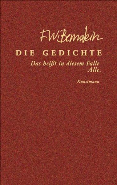 Cover von Die Gedichte