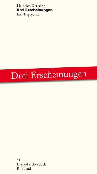 Cover von Drei Erscheinungen. Ein Triptychon
