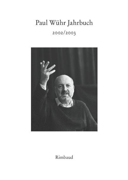 Cover von Paul Wühr Jahrbuch