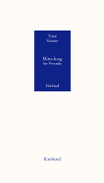 Cover von Gedichte in 15 Bänden / Mitteilung für Freunde (1-6)