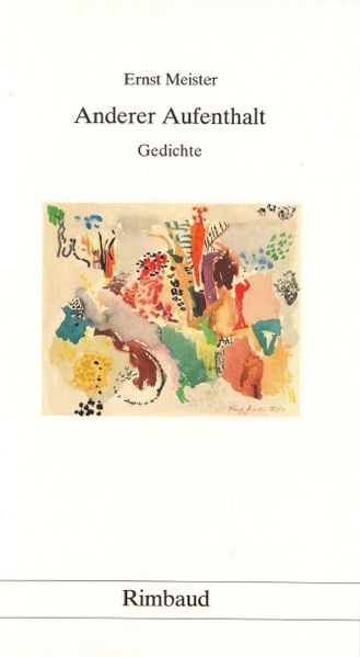Cover von Gedichte in 15 Bänden / Anderer Aufenthalt
