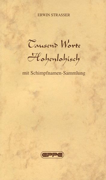 Cover von Tausend Worte hohenlohisch