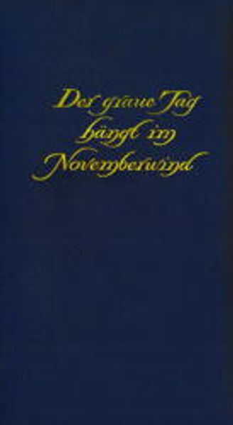 Cover von Der graue Tag im Novemberwind