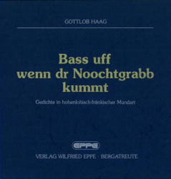 Cover von Bass uff, wenn dr Noochtgrabb kummt
