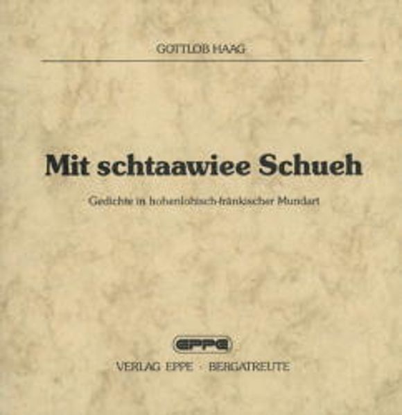 Cover von Mit schtaawiee Schueh