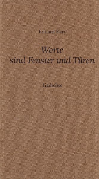 Cover von Worte sind Fenster und Türen