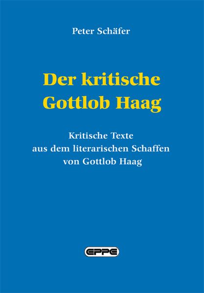Cover von Der kritische Gottlob Haag