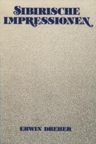 Cover von Sibirische Impressionen