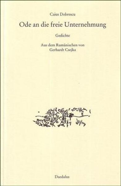 Cover von Ode an die freie Unternehmung. Gedichte