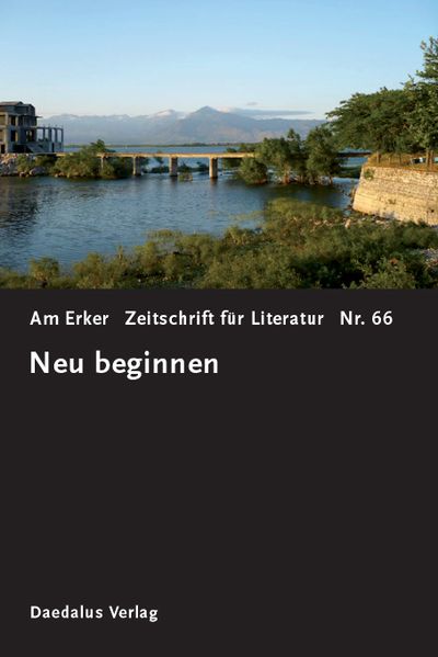 Cover von Am Erker. Heft 66: Neu beginnen