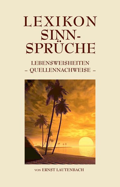 Cover von Lexikon Sinn-Sprüche