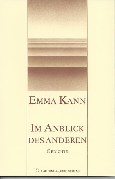Cover von Im Anblick des Anderen