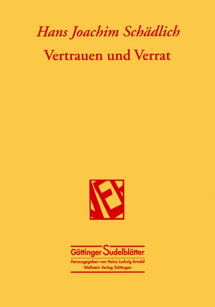Cover von Vertrauen und Verrat
