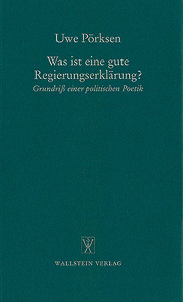 Cover von Was ist eine gute Regierungserklärung?