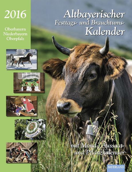 Cover von Altbayerischer Festtags-und Brauchtumskalender 2016