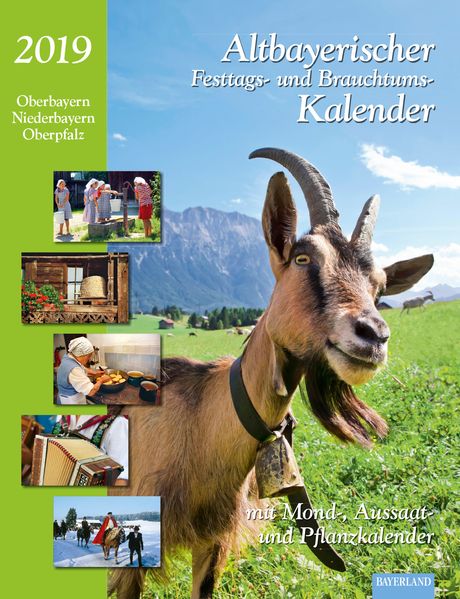 Cover von Altbayerischer Festtags- und Brauchtumskalender 2019