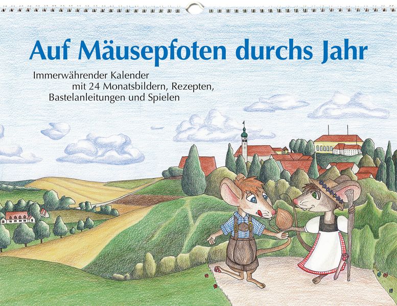 Cover von Auf Mäusepfoten durchs Jahr