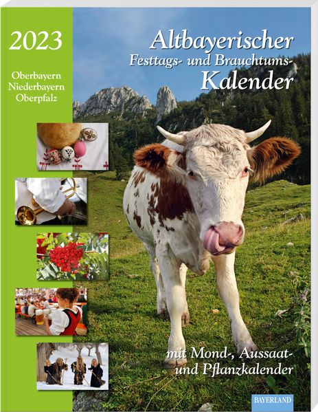 Cover von Altbayerischer Festtags- und Brauchtumskalender 2023