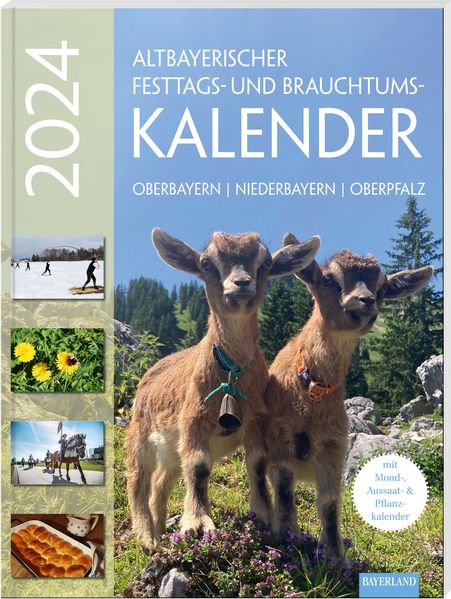 Cover von Altbayerischer Festtags- und Brauchtumskalender 2024