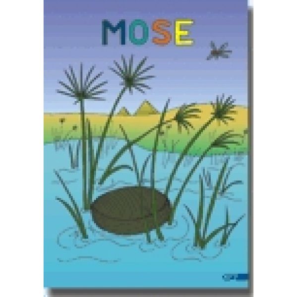 Cover von Mal- und Lesebuch: Mose