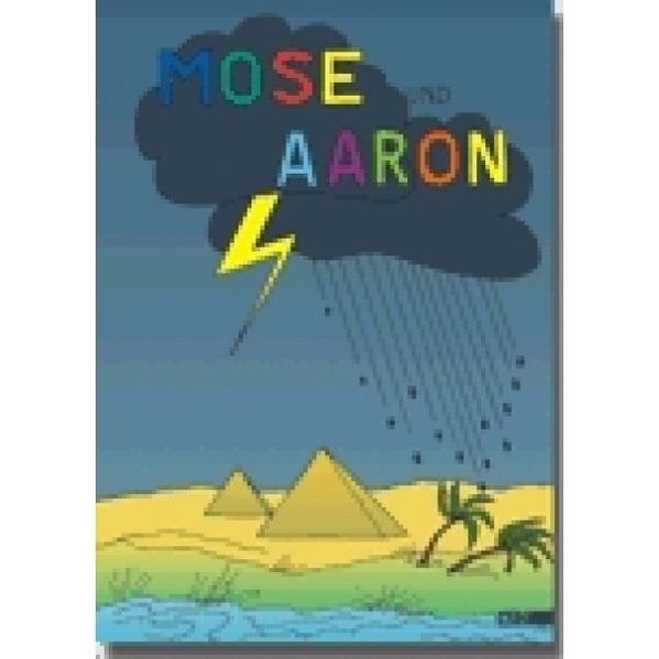 Cover von Mal- und Lesebuch: Mose + Aaron