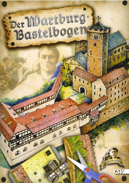Cover von Der Wartburg-Bastelbogen