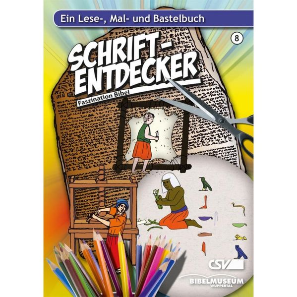 Cover von Mal- und Lesebuch: Schriftentdecker & Faszination Bibel
