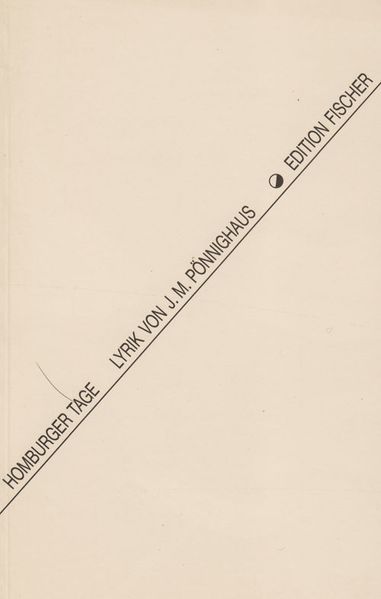 Cover von Homburger Tage