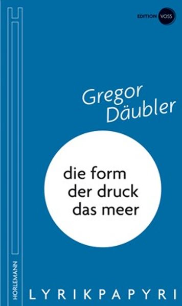 Cover von die form/der druck/das meer
