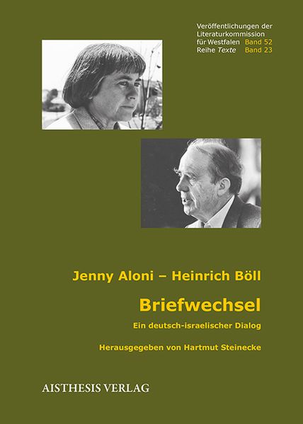 Cover von Briefwechsel Jenny Aloni – Heinrich Böll