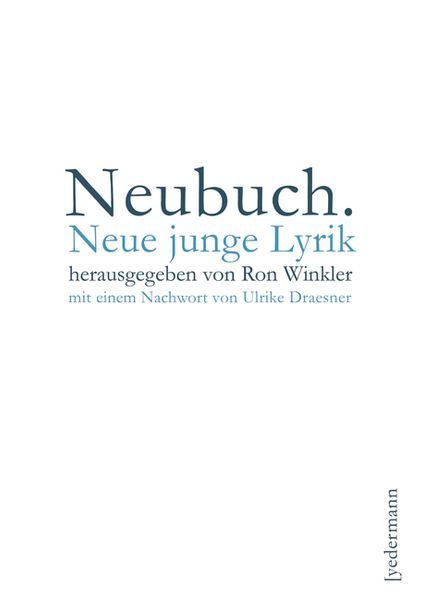 Cover von Neubuch